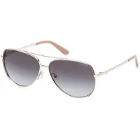GUESS Gu00193 Lunettes de soleil pour femmes Golden Mann Golden One Size