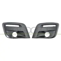 PRASCO Grille d'aération pour pare-chocs, compatible avec la PEUGEOT PARTNER Tepee, avec orifice(s) pour les feux antibrouillard et orifice(s) pour l'aide au stationnement