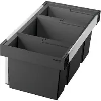 BLANCO FLEXON II LOW 80/3 Système de déchets 65 litres pour largeur d'armoire 80 cm / pour tiroirs coulissants