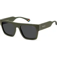 Polaroid Lunettes de soleil unies PLD 6224/S/X Kaki 54/20/140