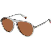Polaroid Lunettes de Soleil PLD 6225/S 57/15/140 Grey Polycarbonate frames MAN PLD 6225/S