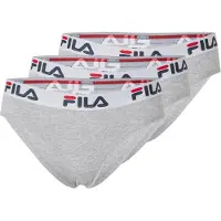 FILA Slip bleu marine / gris chiné / rouge / blanc cassé