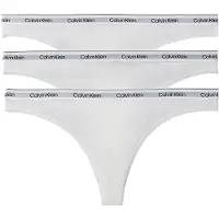 Calvin Klein Underwear String noir / blanc / blanc naturel