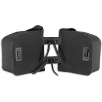Lynx Luchs -Sac à vélo double noir 35 litres