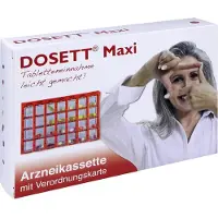 Dosett Maxi Pilulier semaine Français (7 x 4) 1 pc(s) Pilule(S)