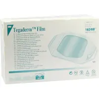 3M Tegaderm Film Pansements transparents (6 cm x 7 cm) 1624W 100 pc(s) Pansement(S)