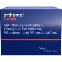 Orthomol VET i-CAre - Complément alimentaire avec des extraits de plantes, des acides gras oméga-3, des vitamines et des sels minéraux - granulés/capsules, 30 portions quotidiennes
