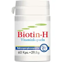 Pharma Peter GmbH Pharma Peter, capsules de biotine et de vitamine H, boîte de 60 capsules