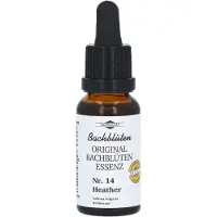 Murnauer Markenvertrieb Fleurs de Bach MURNAUERS, essence originale de fleurs de Bach n° 14 Heather, solution de 20 ml