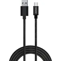 Savio Câble USB CL-129 2 m USB 2.0 USB A USB C Noir