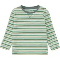 s.Oliver T-Shirt gris / citron vert / vert clair / blanc