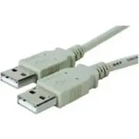 Microconnect USB2.0 A-A 1,8m M-M, Gris