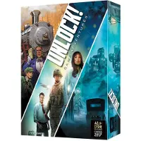 Bandai Unlock! Adventures Board Game Spanish Version Clair Enfants