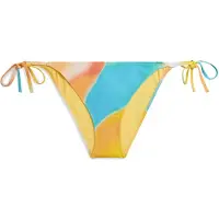 Calvin Klein Swimwear Bas de bikini turquoise / jaune d'or / orange / blanc
