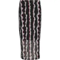 s.Oliver Jupe gris / rouge / noir