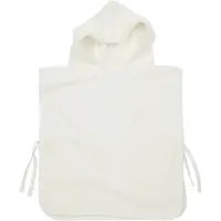 Meyco badponcho 1-3 jaar Basic tissu éponge blanc cassé