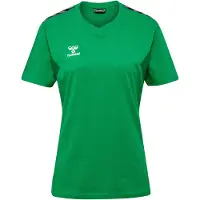 Hummel T-shirt vert gazon / blanc