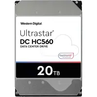 Western Digital Ultrastar DC HC560, 20 To, 7200 TPM, 512 Mo, 3,5", SATA