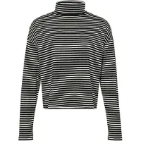 s.Oliver T-shirt noir / blanc
