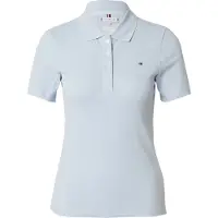 Tommy Hilfiger Polo Ajusté 1985 Collection 1985 Slim Pique Polo Ss/Sky Blue - Xxxl