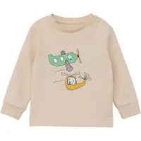 s.Oliver T-Shirt beige / curry / vert clair