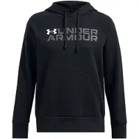 Under Armour Sweat de sport 'Rival' anthracite / noir / blanc