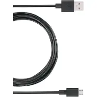 Subsonic SA5355 Câble USB 2.0 4 m USB A Micro-USB A Noir