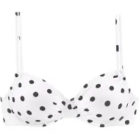 LASCANA Hauts de bikini noir / blanc