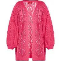 Swirly Cardigan rose