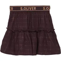 s.Oliver Jupe marron / or