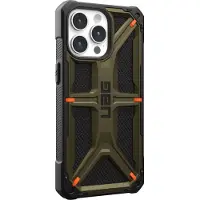 Uag Monarch Case (Apple iPhone 15 Pro Max), Coque pour téléphone portable, Vert, Noir