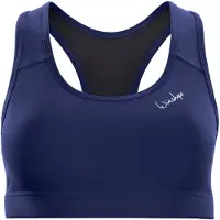 Winshape Soutien-gorge de sport 'SB102C' bleu foncé / blanc