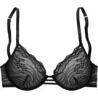s.Oliver Soutien-gorge noir / transparent