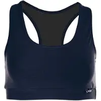 Winshape Soutien-gorge de sport 'WVR1' bleu foncé / blanc
