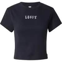 Levi's T-shirt 'Graphic Essential Sporty Tee' noir / blanc