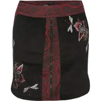 KOROSHI Jupe rouge / noir