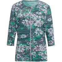 Goldner Veste de survêtement vert / mélange de couleurs