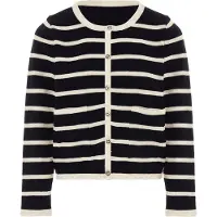 NAEMI Cardigan crème / marine