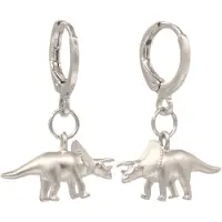 Fräulein Wunder Boucles d'oreilles 'Triceratops ' argent