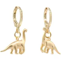 Fräulein Wunder Boucles d'oreilles 'Brachiosaurus' or