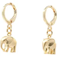 Fräulein Wunder Boucles d'oreilles 'Elefant' or