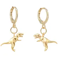 Fräulein Wunder Boucles d'oreilles 'T-Rex' or