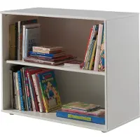 Vipack Rangement Charlotte bas - blanc