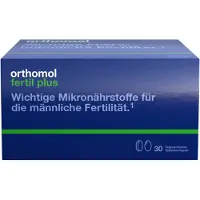 Orthomol VET Fertil plus - pour les hommes désirant un enfant - avec zinc et sélénium - soutien de la fertilité masculine - comprimés/capsules, 30 portions quotidiennes