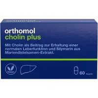 Orthomol VET Cholin Plus - pour le maintien d'une fonction hépatique normale - avec silymarine issue de l'extrait de chardon-marie, 30 portions journalières