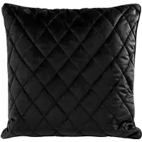 Eurofirany Coussin SAMT 50x50cm - noir (30 x 50 cm)