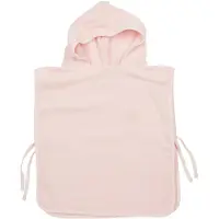 Meyco Badponcho en éponge 1-3 jaar rose pâle