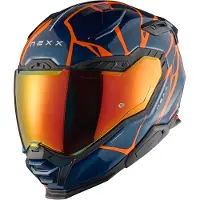 NEXX X.WST 3 Face B Teal Casque Intégral Bleu/Orange L unisex