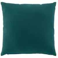 Douceur d'intérieur Douceur d'Intérieur, Coussin Déhoussable (45 x 45 cm) Twily Emeraude, Coton/Polyester Recyclé