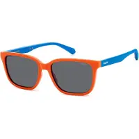 Polaroid Kids Lunettes de Soleil PLD 8063/S 49/14/130 Orange Polycarbonate frames JUNIOR PLD 8063/S